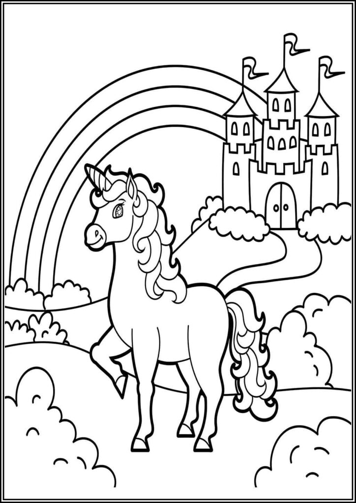 Crayola Unicorn Coloring - TotalColoring.Com