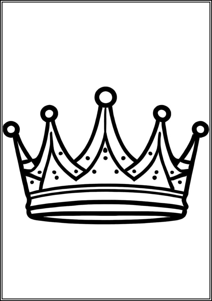 Crown Sheet 2 Coloring - TotalColoring.Com