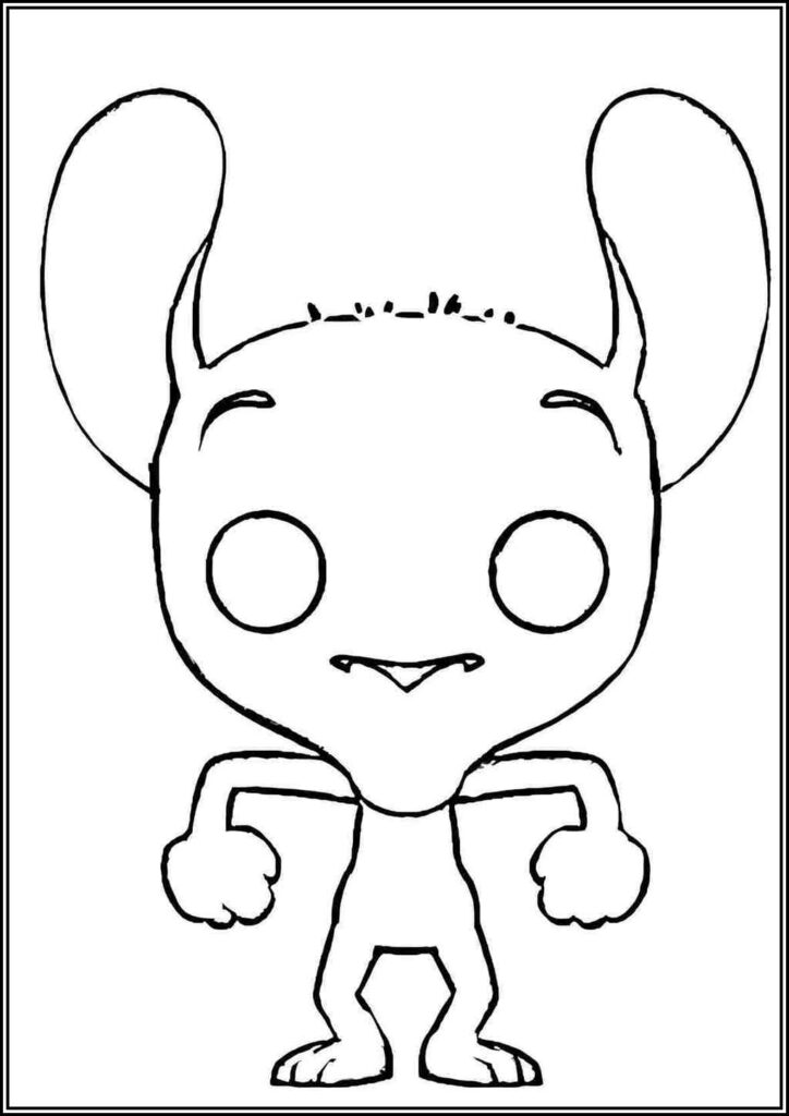 Cute Funko Pop Coloring - TotalColoring.Com