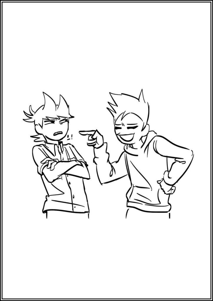 Eddsworld Printable For Kids Coloring - TotalColoring.Com