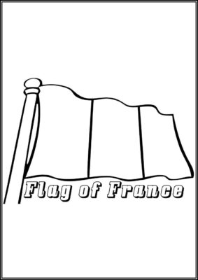 Flag Of France Coloring - TotalColoring.Com