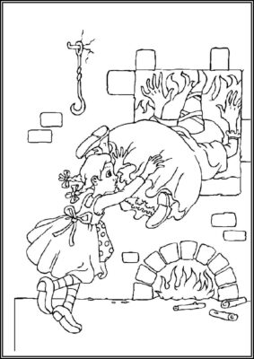 Free Hansel And Gretel Coloring - TotalColoring.Com