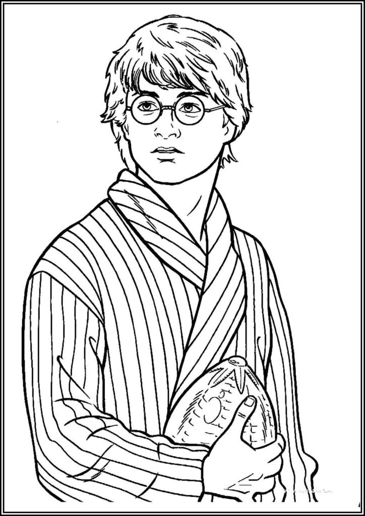 Harry Potter 16 Coloring - TotalColoring.Com