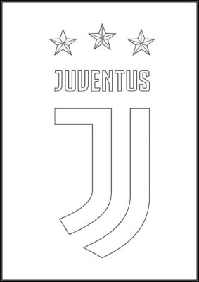 Juventus Football Club Coloring - TotalColoring.Com