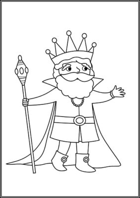 King To Print Coloring - TotalColoring.Com