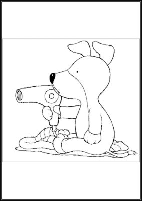 Kipper The Dog Printable Coloring - TotalColoring.Com