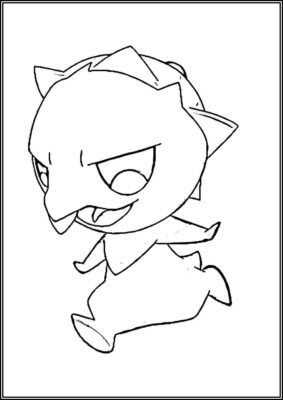 Pokemon Capsakid Coloring - TotalColoring.Com