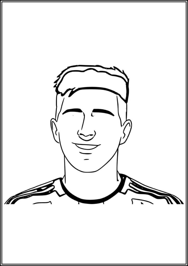 Printable Enzo Fernandez Coloring - TotalColoring.Com