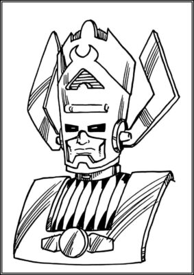 Printable Galactus Coloring - TotalColoring.Com