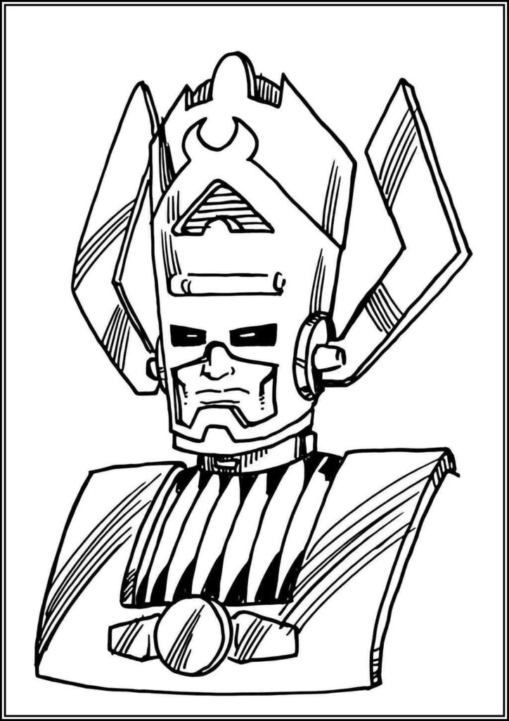 Printable Galactus Coloring - TotalColoring.Com