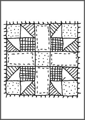 Printable Quilt Coloring - TotalColoring.Com