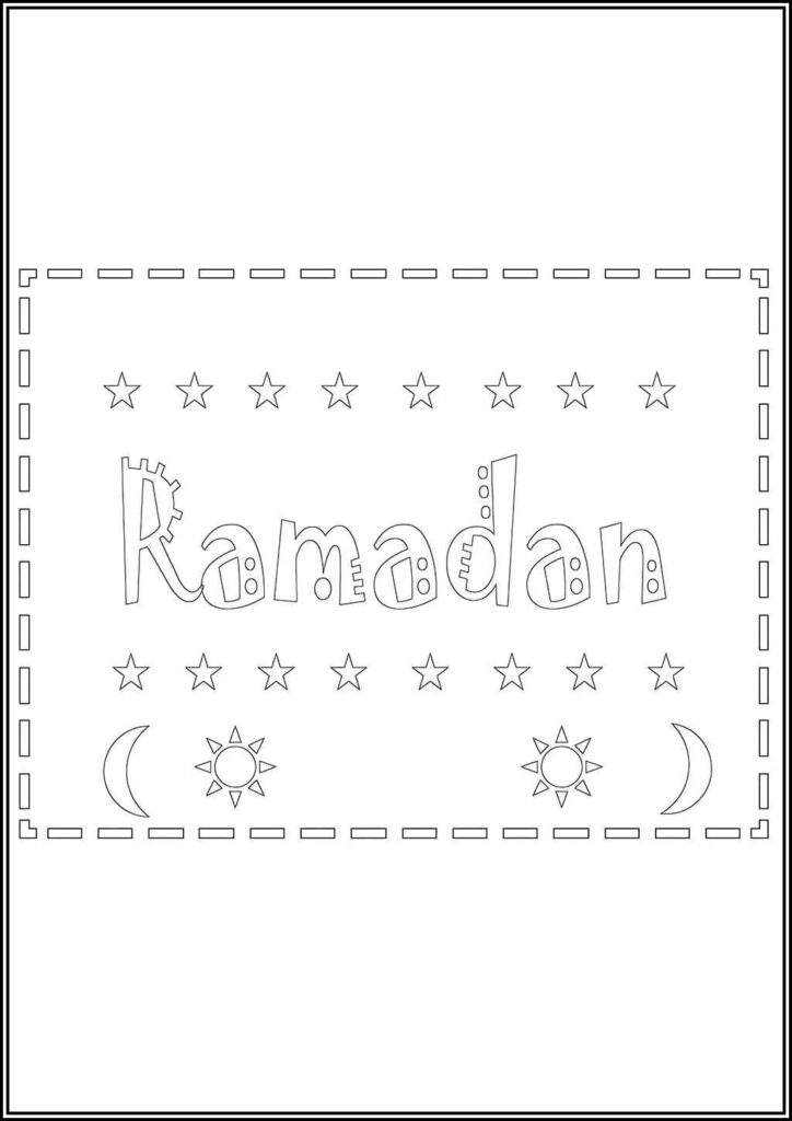 Ramadan Image Coloring - TotalColoring.Com