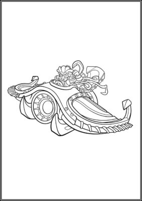 Skylanders Nightfall Coloring - TotalColoring.Com