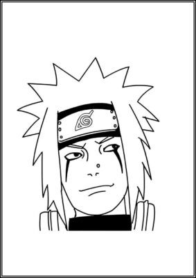 Young Jiraiya Coloring - TotalColoring.Com