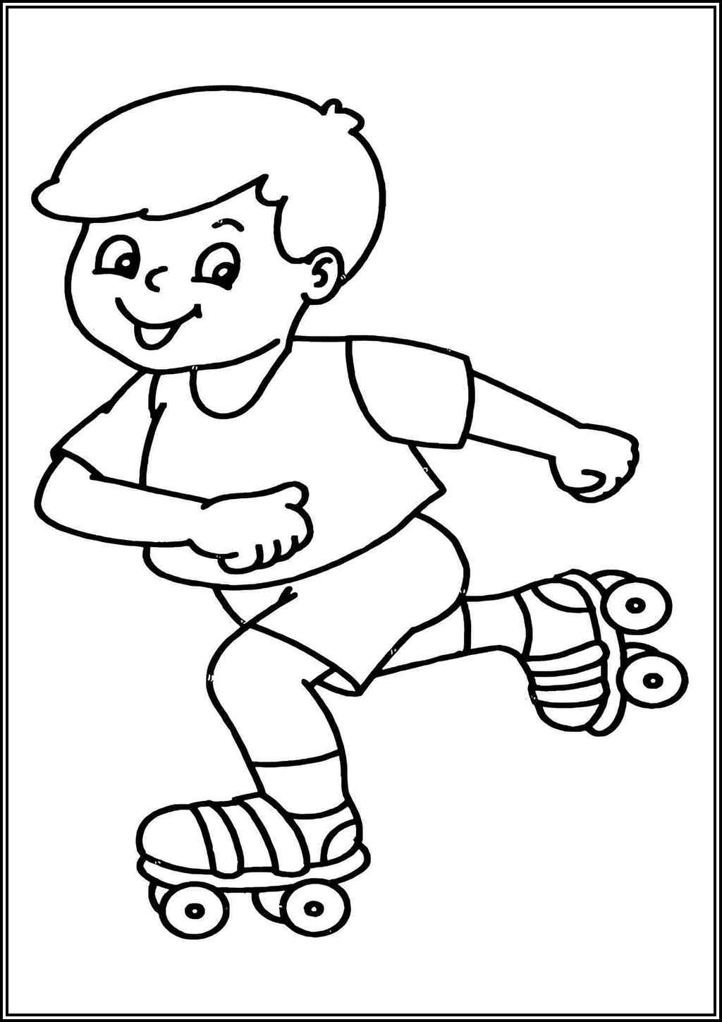 Roller Skate coloring pages (Free printable PDF) - TotalColoring.com