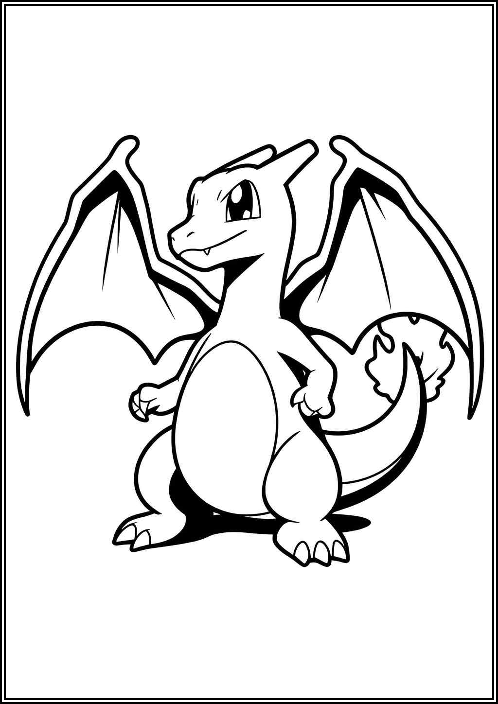 Charizard coloring pages (Free printable PDF) - TotalColoring.com