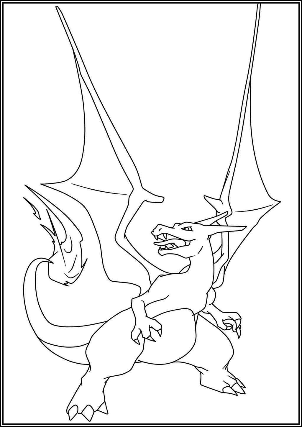 Charizard coloring pages (Free printable PDF) - TotalColoring.com