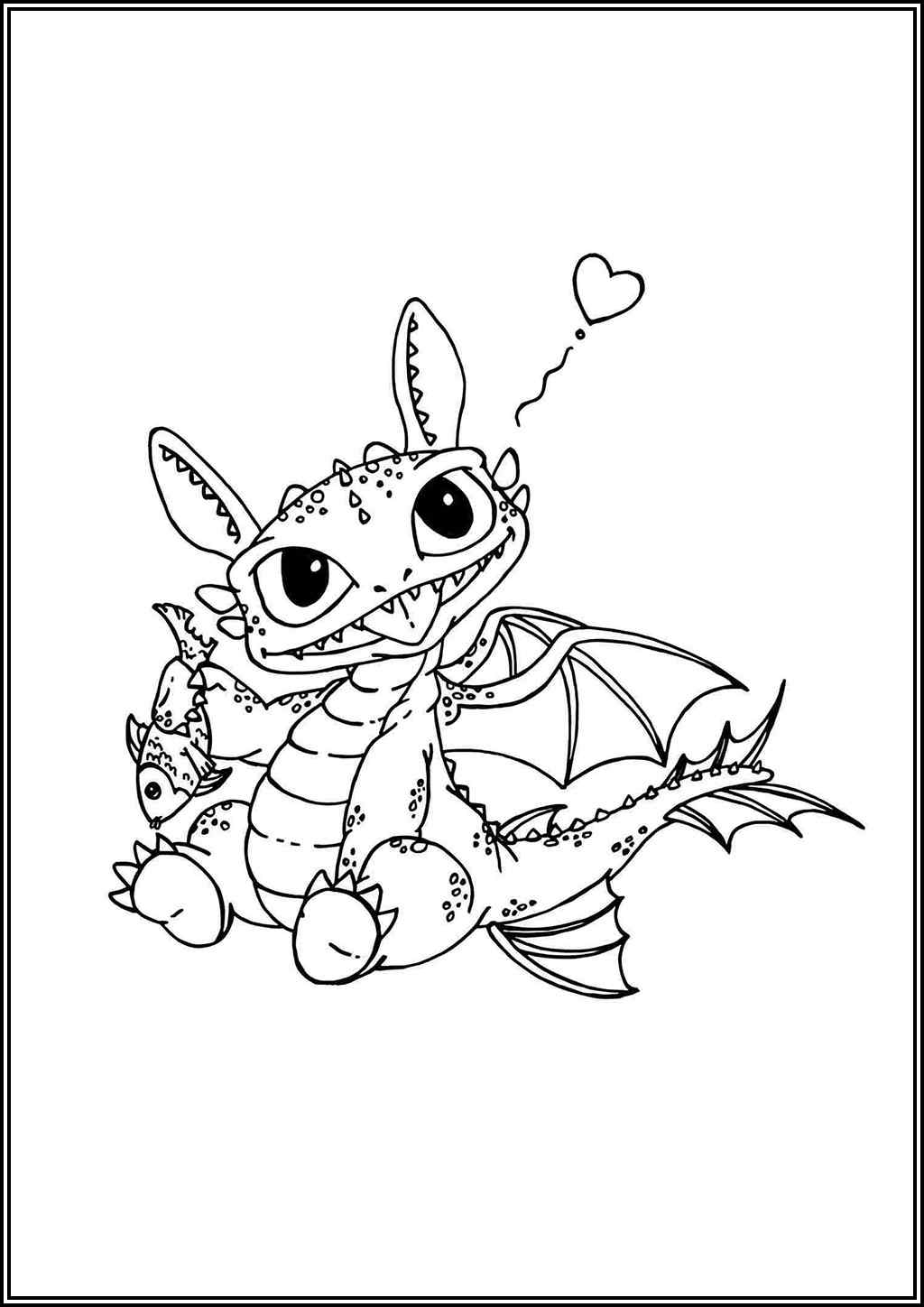 Toothless coloring pages (Free printable PDF) - TotalColoring.com