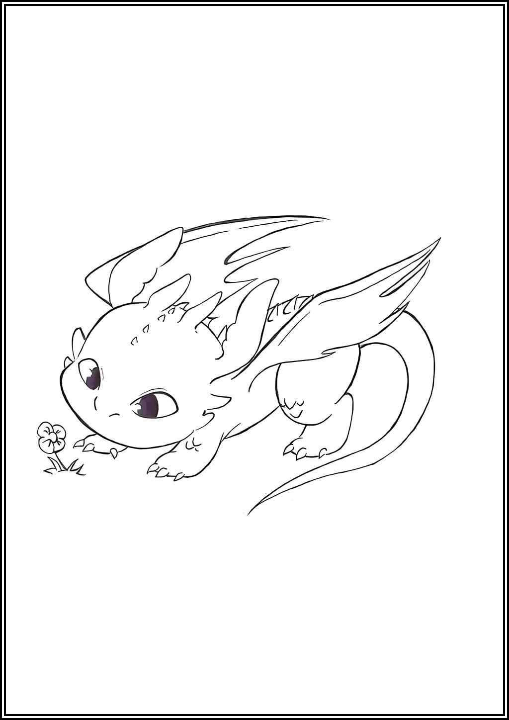 Toothless coloring pages (Free printable PDF) - TotalColoring.com