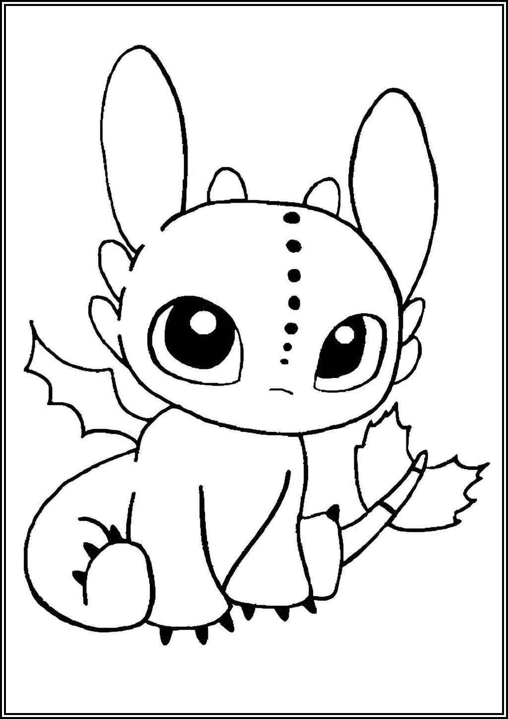 Toothless coloring pages (Free printable PDF) - TotalColoring.com