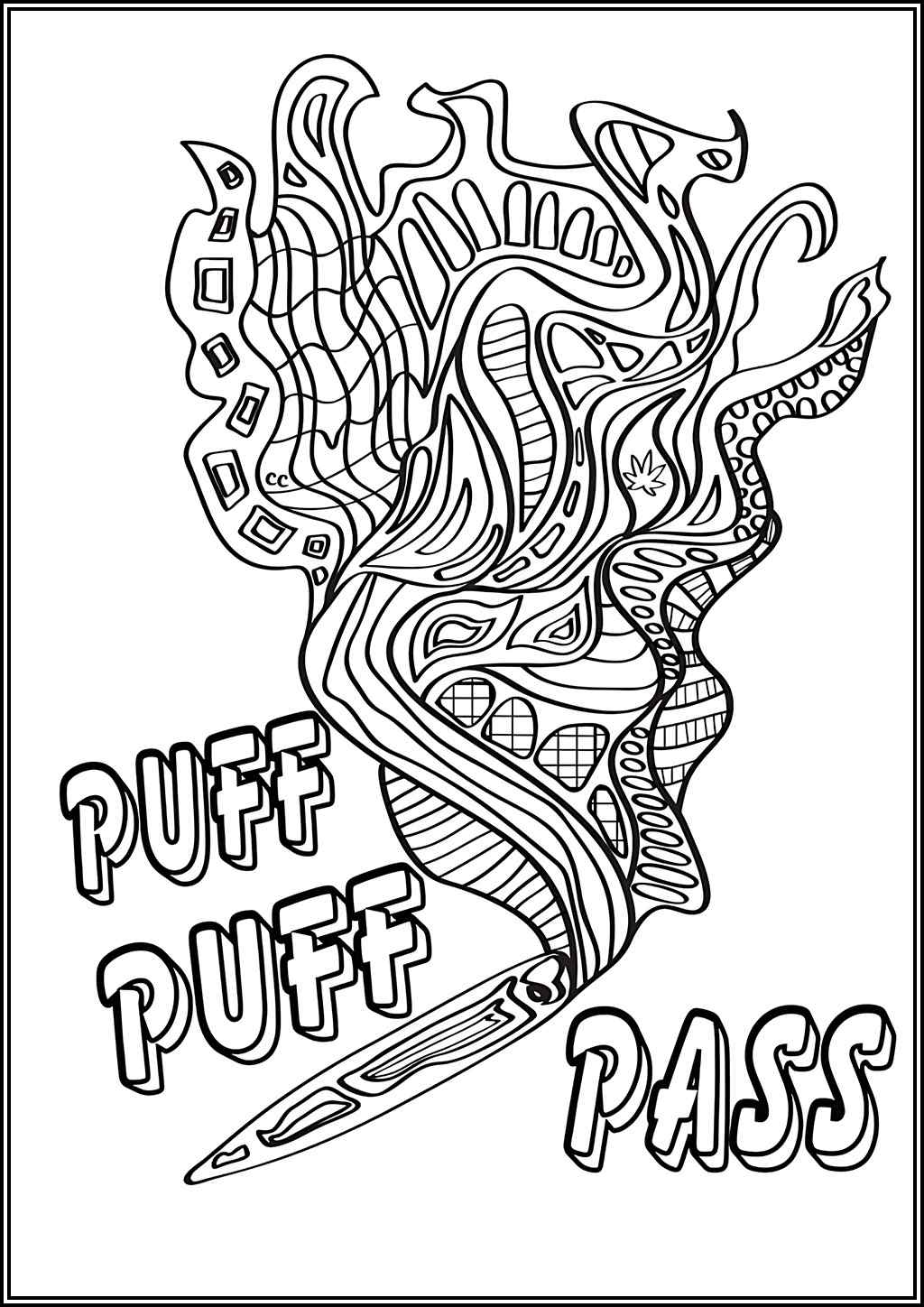 Stoner coloring pages (Free printable PDF) - TotalColoring.com