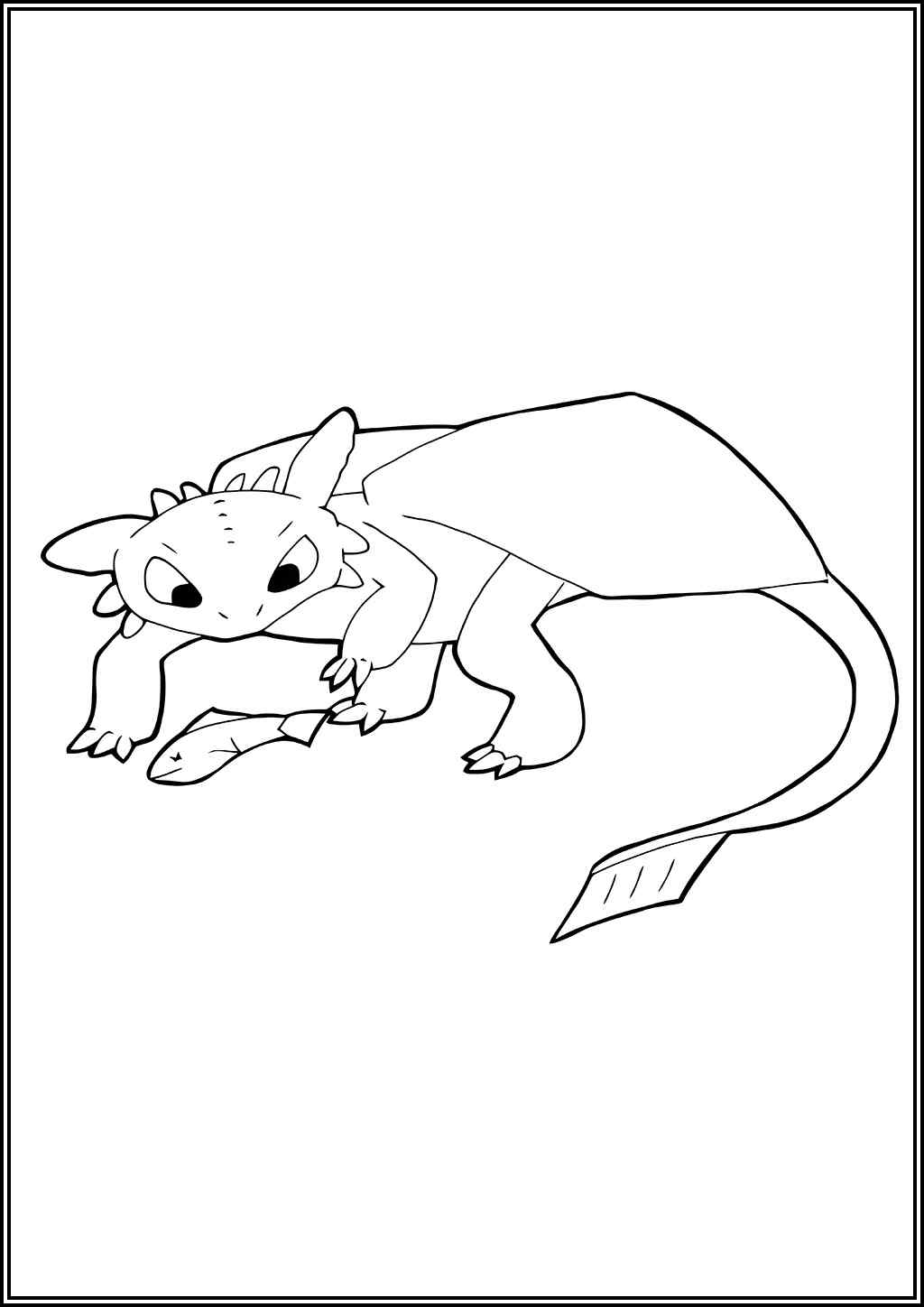 Toothless coloring pages (Free printable PDF) - TotalColoring.com