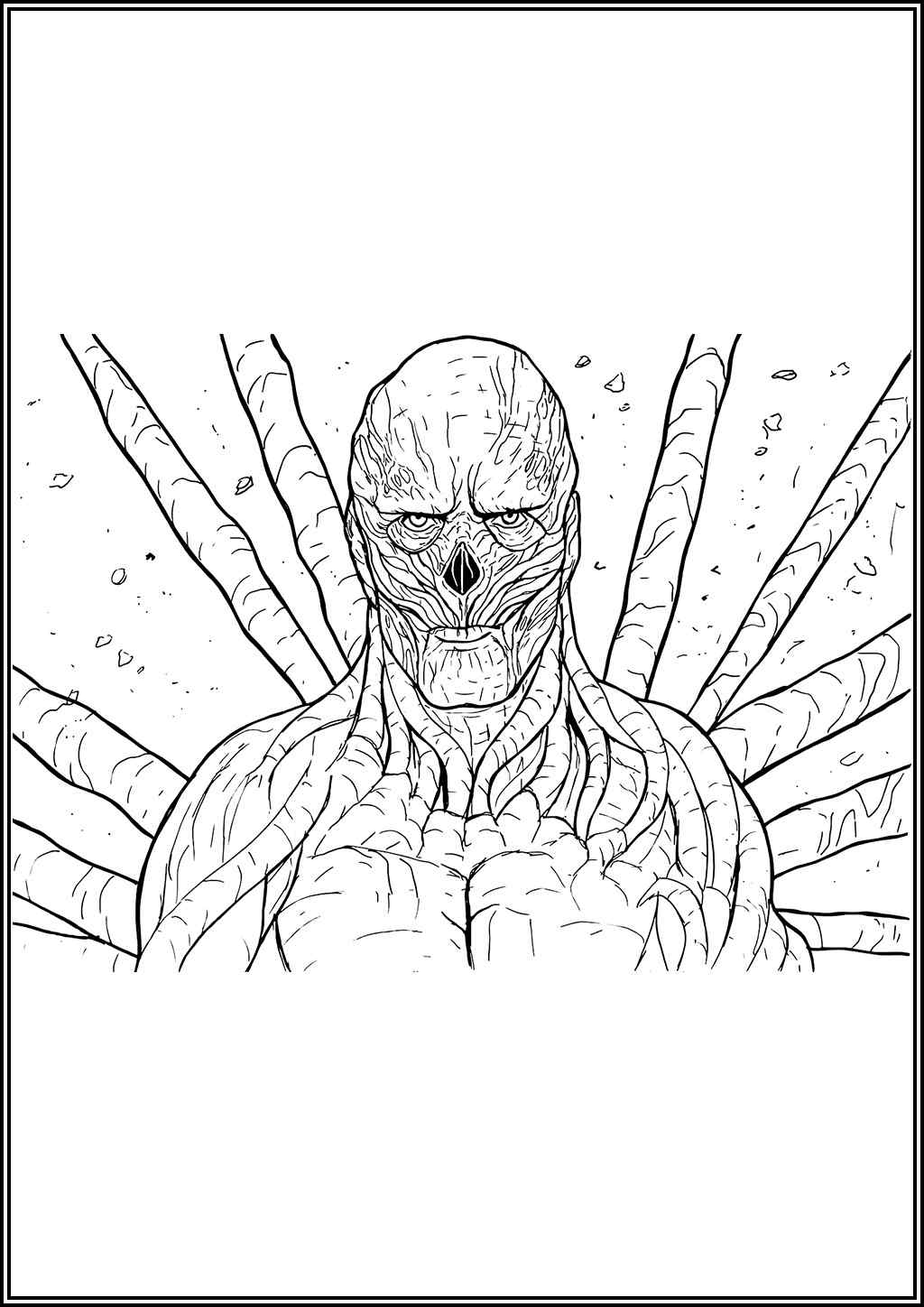 Stranger Things coloring pages (Free printable PDF) Total Coloring